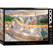 Barcelona Park Güell Pussel 1000 bitar